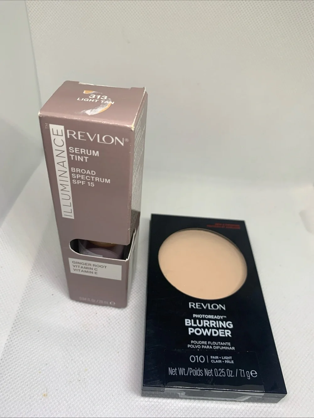 Revlon Illuminance Serum Tint & PhotoReady Blurring Powder - 313 Light Tan/Fair